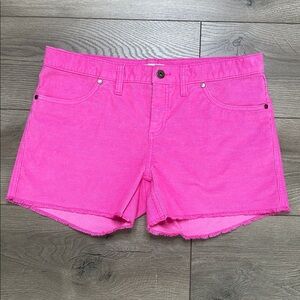 Carve Designs Oahu 4” Relaxed Boyfriend Corduroy Pink Shorts Size‎ 8